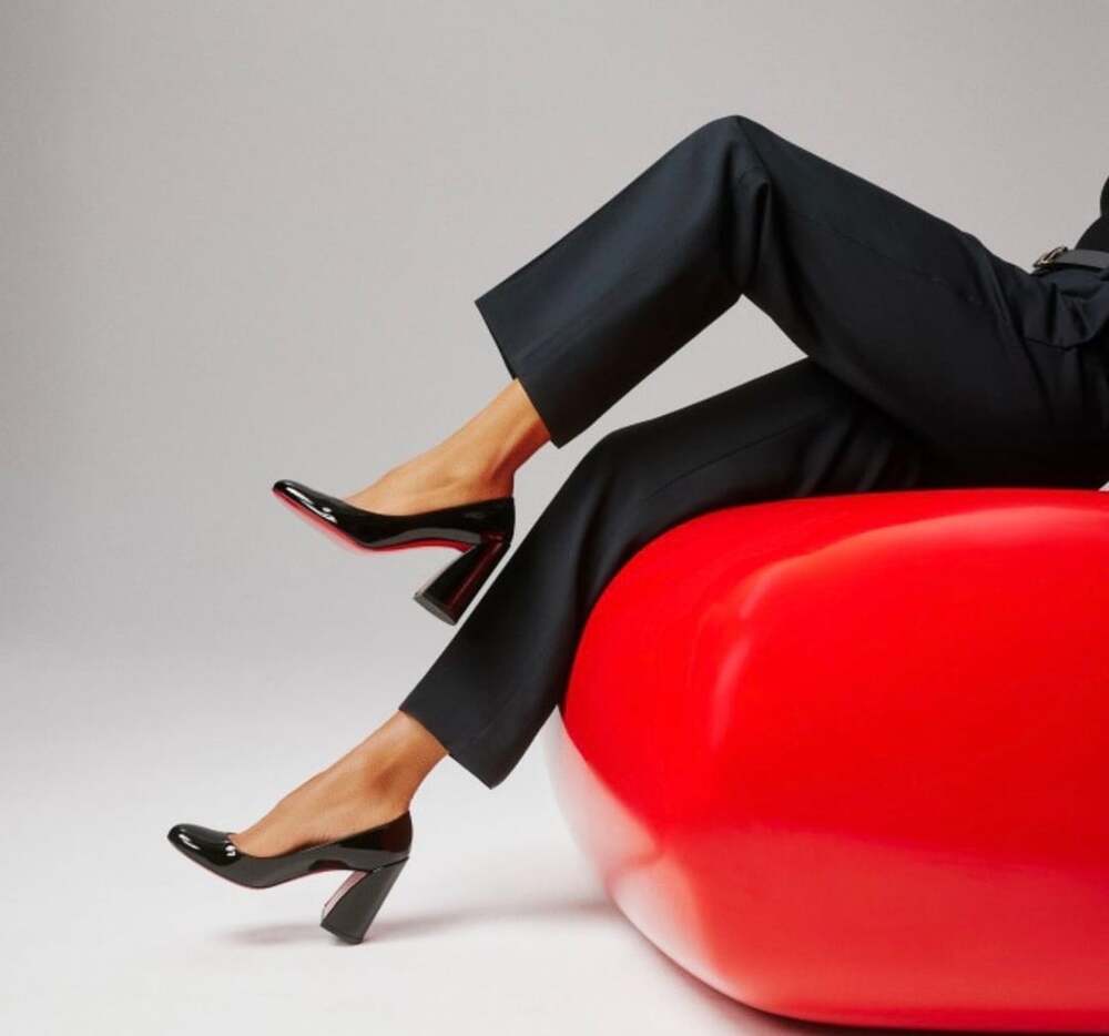 Christian Louboutin Miss Sab Patent Pump Size 39